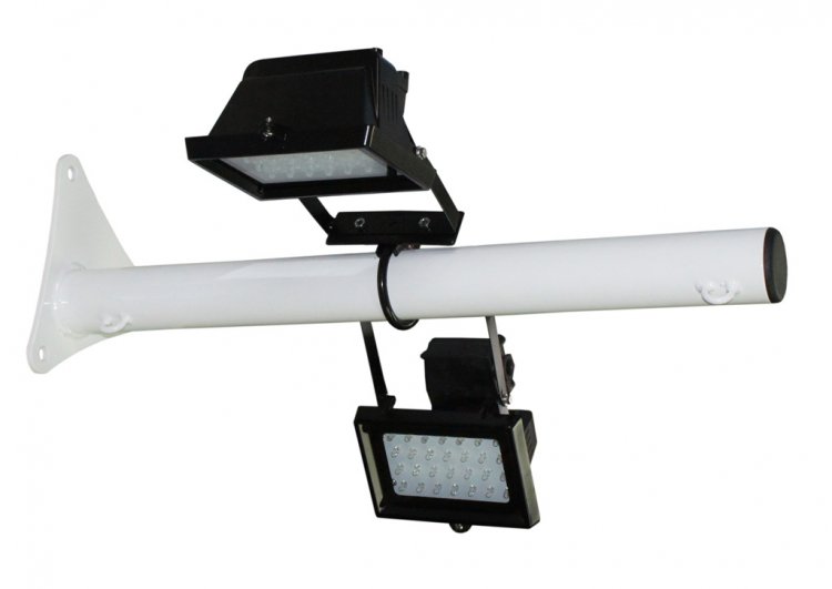 Projecting Wall Mounted 45cm Banner Pole kit - Click Image to Close