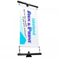 Flat to the Wall 91cm Banner Pole Kit