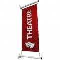 Projecting Wall Mounted 60cm Banner Pole kit