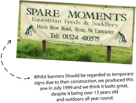 Banner Spare Moments