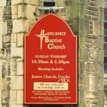 Church Fascia Sign