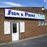 Sign and Print Fascia Sign