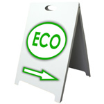 Eco Economy Pavement Sign
